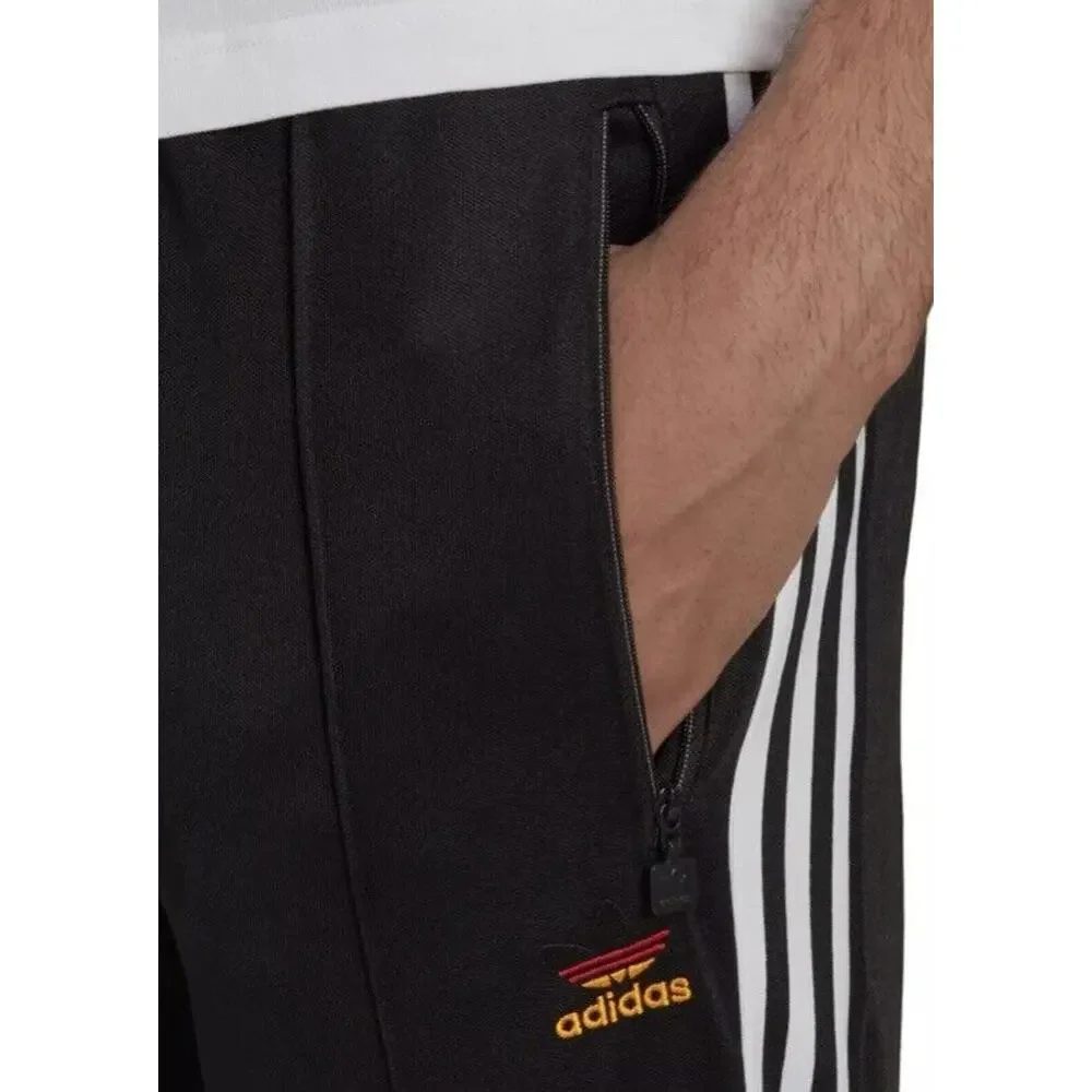 Adidas Beckenbauer Track Pants Germany Mens SZ XL FB Nations Black HK7402 SLIM